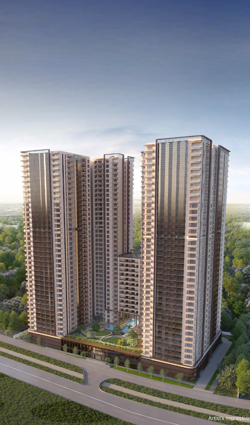 SOBHA Elysia by SOBHA Ltd., GIFT City, Gandhinagar - Mobile Banner
